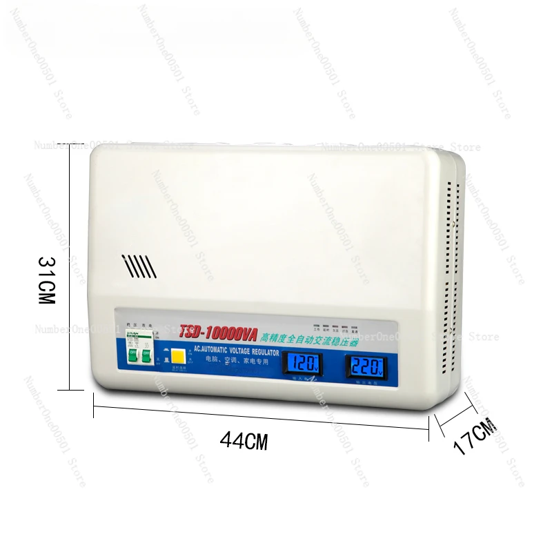 Voltage Regulator 220V Automatic 10000W Single-phase Ultra-low Voltage 90v Air Conditioner Voltage Regulator Power Supply 10KW