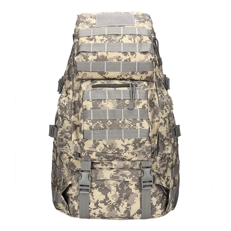 

Military Camouflage Tactical Backpack, Convenient Large Capacity Outdoor Sports Bag, Travel Backpack for Hikers
