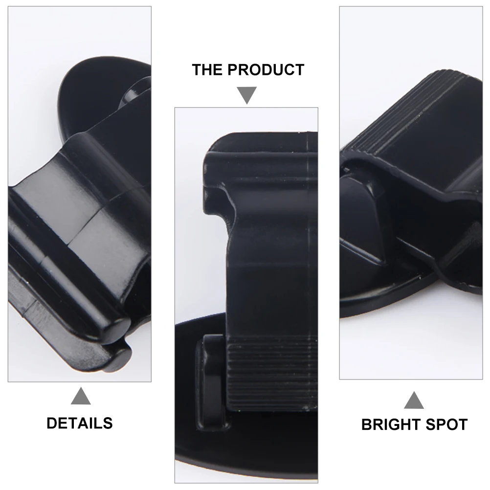 

2Pcs Door Access Card Holders Classic Color Car Cards Clip Vehicle Storage Holder Practical Auto Cards Organizer