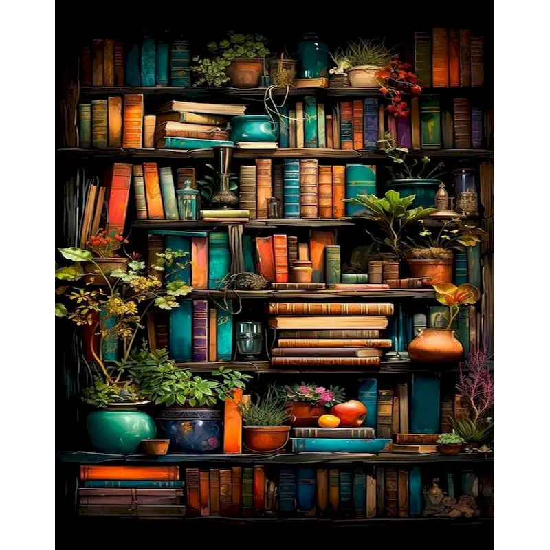 Oil Painting Living Room Decorative Photography Backdrops Prop Butterflies Secret Realm Vintage Book Background XS-01