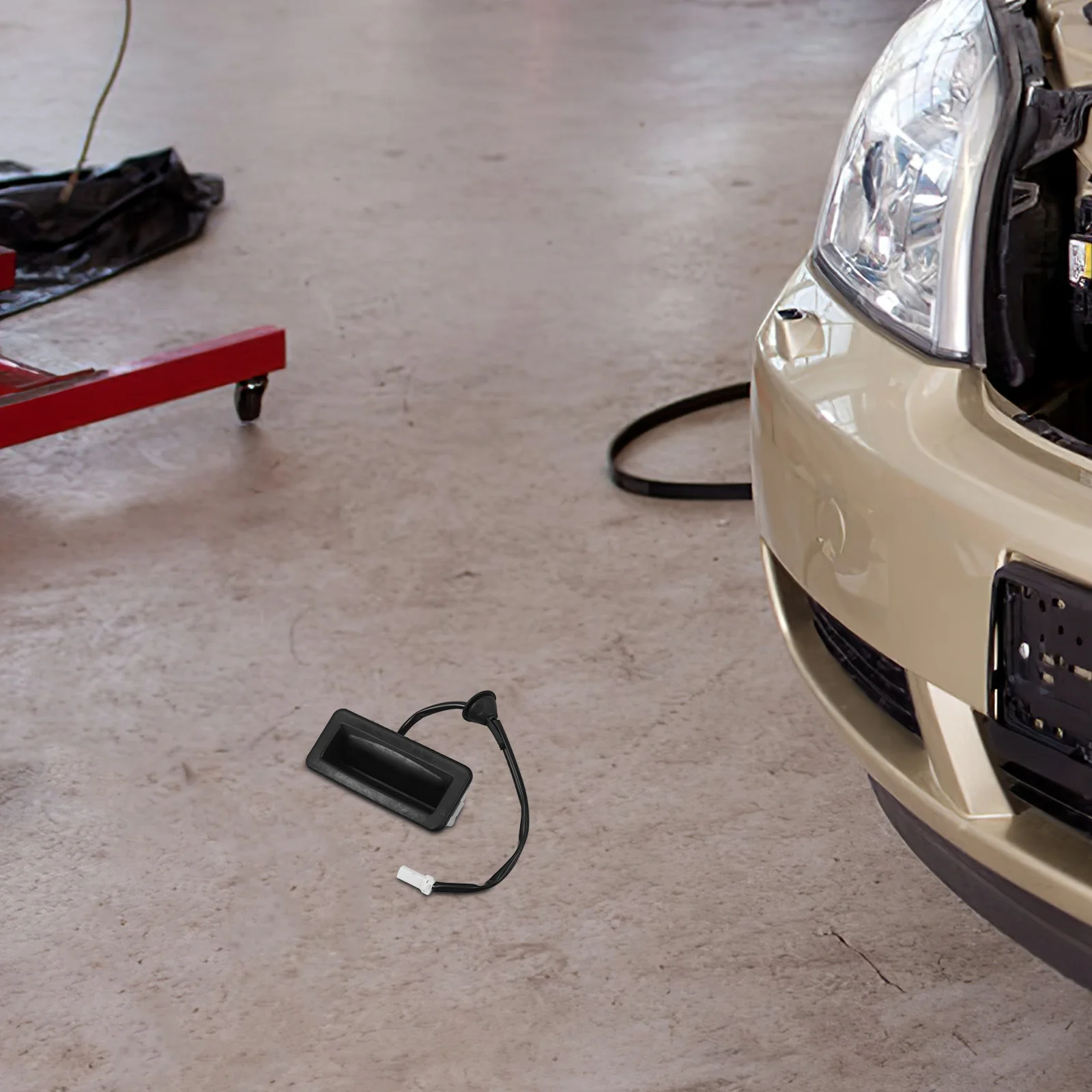 Electric Tailgate Switch Trunk Lid Release Button Replacement Abs Durable Rear Hatch Boot Latch Car Interior Part