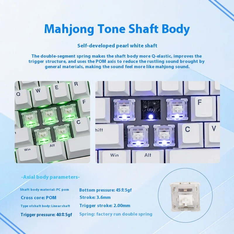 Imagem -06 - Cidoo Qk61 Teclado Mecânico sem Fio Três Modos Junta Personalizado Rgb Suporte de Troca Quente Via Qmk Gamer Acessórios para Gamer