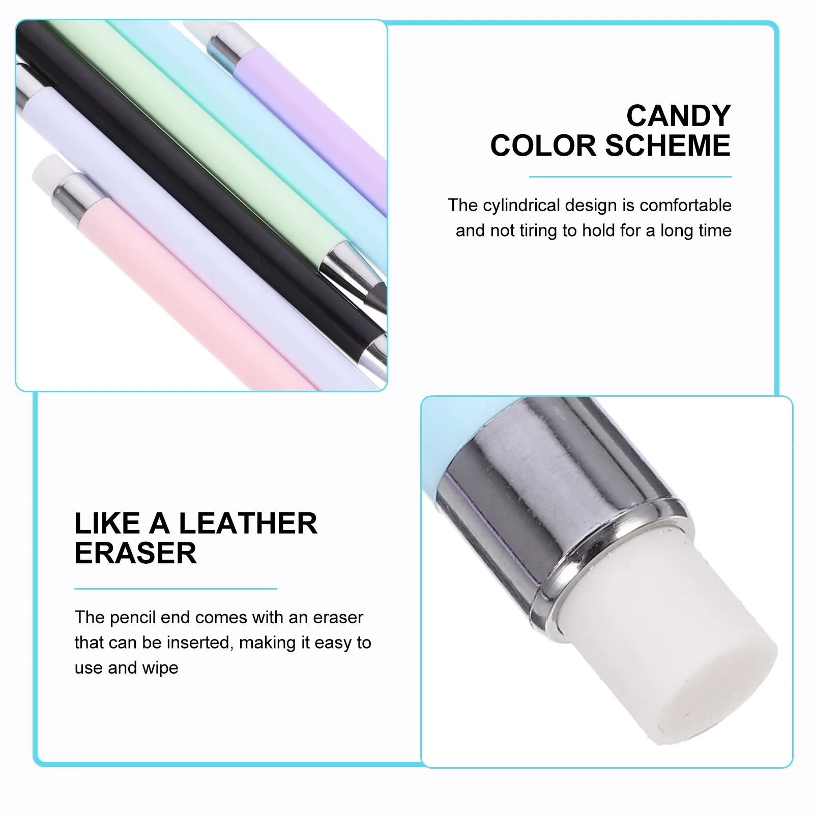 Eternal Pencil No Sharpening Pencils Fun for Teens Drafting Everlasting Infinite Inkless