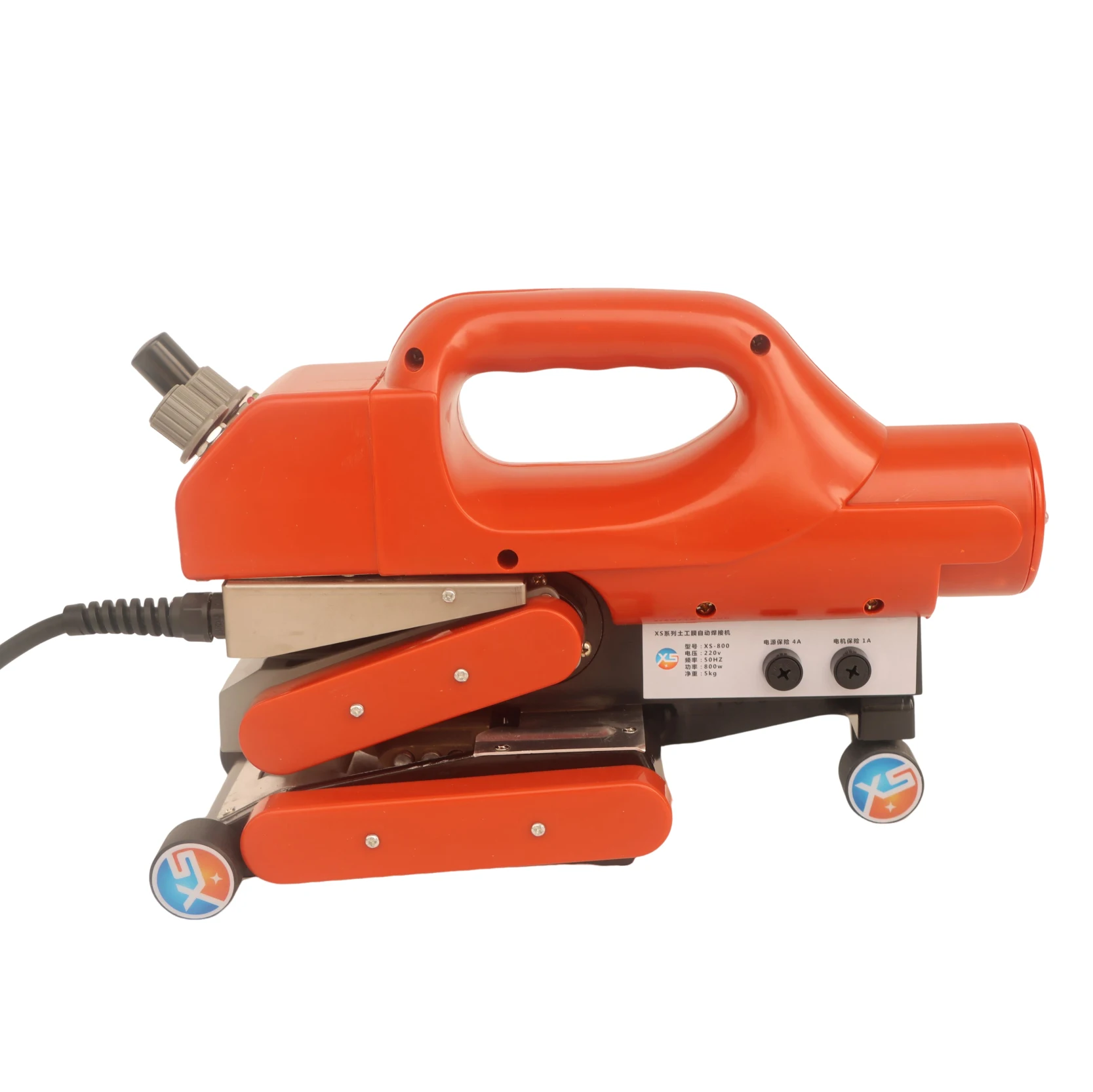 

XS-800 Automatic Geomembrane Welder Tunnel Climbing Welding Machine For Pe Pvc Hdpe Eva 800W