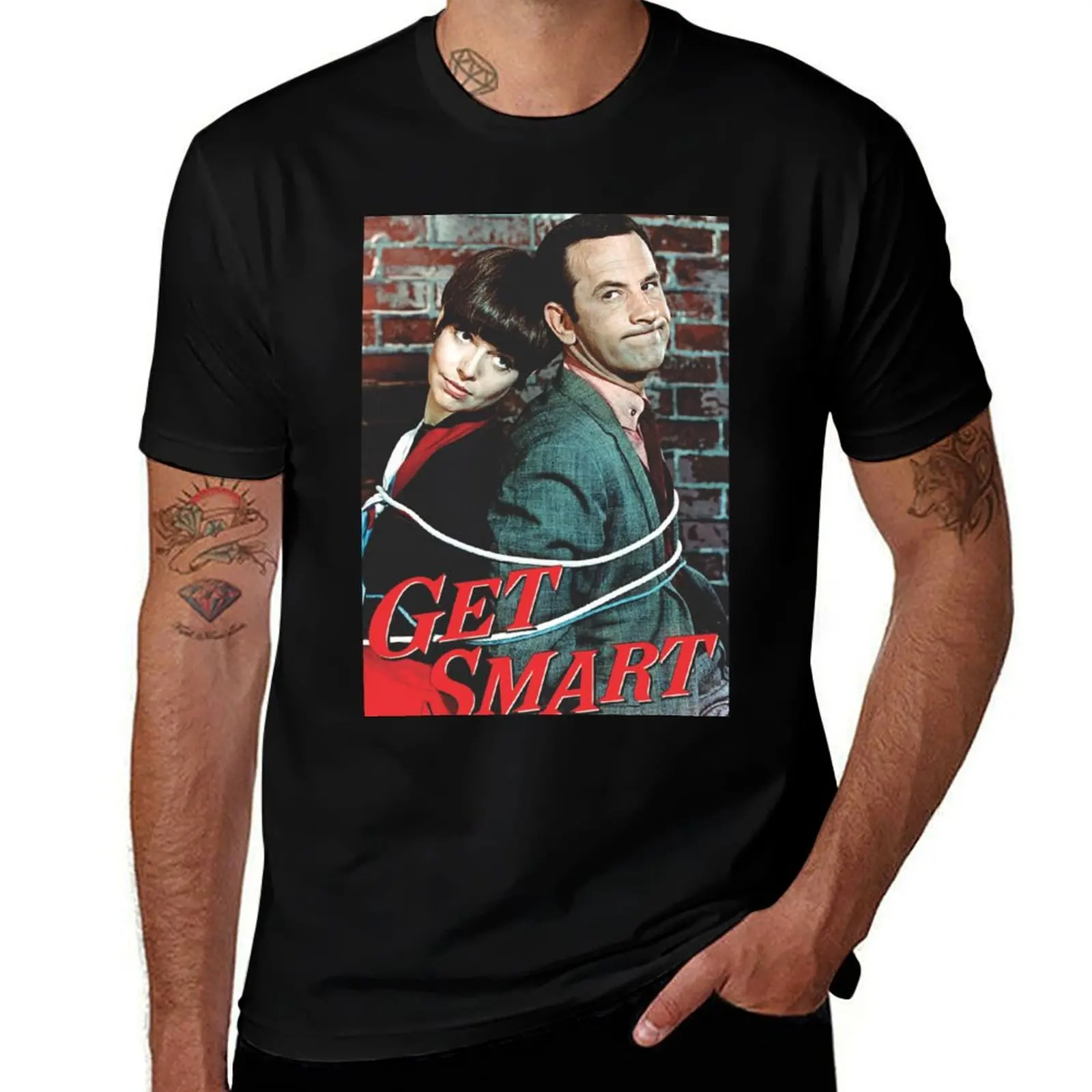 Agent 86 T-Shirt Big and Tall Solid Color T-Shirt