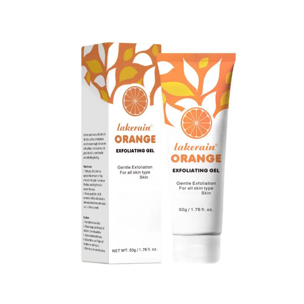 Orange Exfoliating Gel Remove Dead Skin Whitening Moisturizing Products Care Brightening Skin Korean 50g Nourishing Y5F1