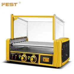 FEST 7 rollers hotdog warmer roller grill hot dog machine