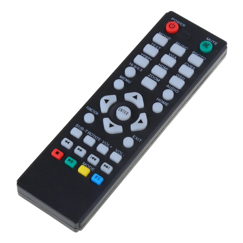 Lettore multimediale con cavo originale, lettore multimediale digitale Mini 1080p Full-HD nero per -MKV/RM-