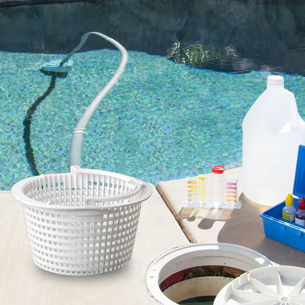 For Hayward SPX1091C Skimmer Basket Replacement Pool Filter Basket SP1091LX SP1091WM Compatible