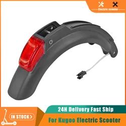 Durable Rear Fender Assembly Kit With Mudguard Lamp Light Splash Guard Taillight For KuGoo S1 S2 S3 Electric Scooter Tire Tyre