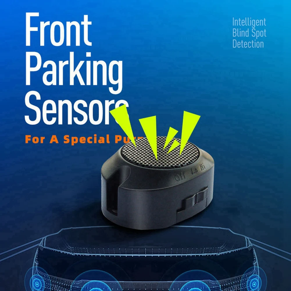 Front Parking Sensor Kit Prefix Concealed Built-in Flat Parktronic Assistant System Not Reversing Backup Radar