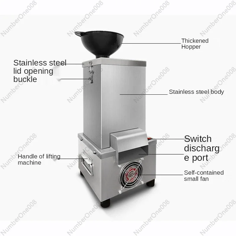 

15KG/h Electric peeling machine household peeling machine peeler automatic garlic peeling artifact head garlic