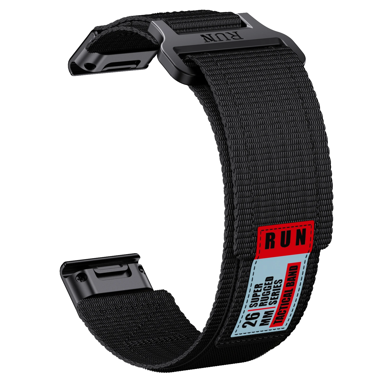 Runcool-quickfitストラップ交換用ブレスレット、22mm、幅26mm、Garmin fenix 7、7x pro、6、6x、5、5x plus、instinctive 2