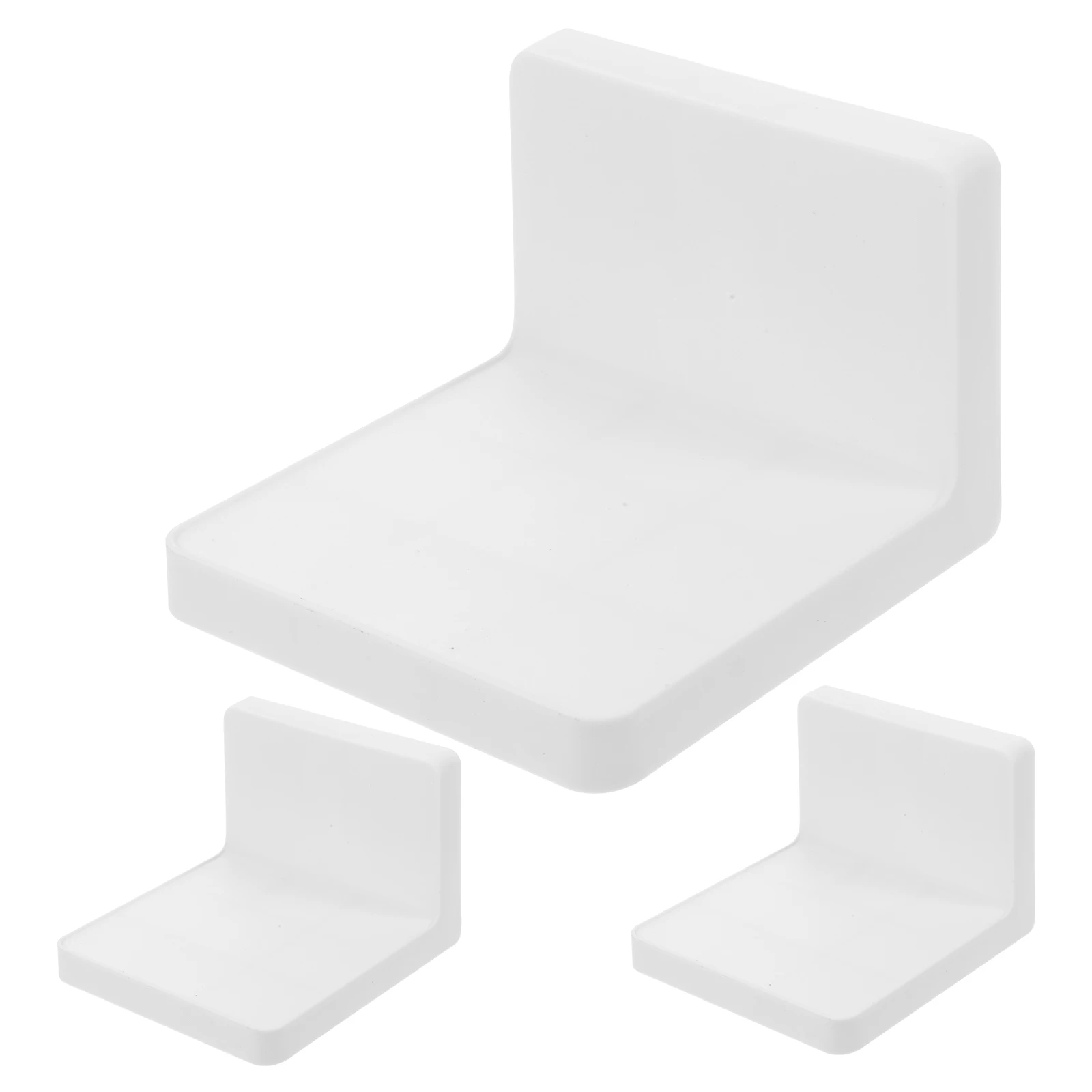 

1 set White Hole free Wall mounted Plant Shelves for Indoor Plants Storage Display Mini Board Gardening Decor Plant Shelf Window