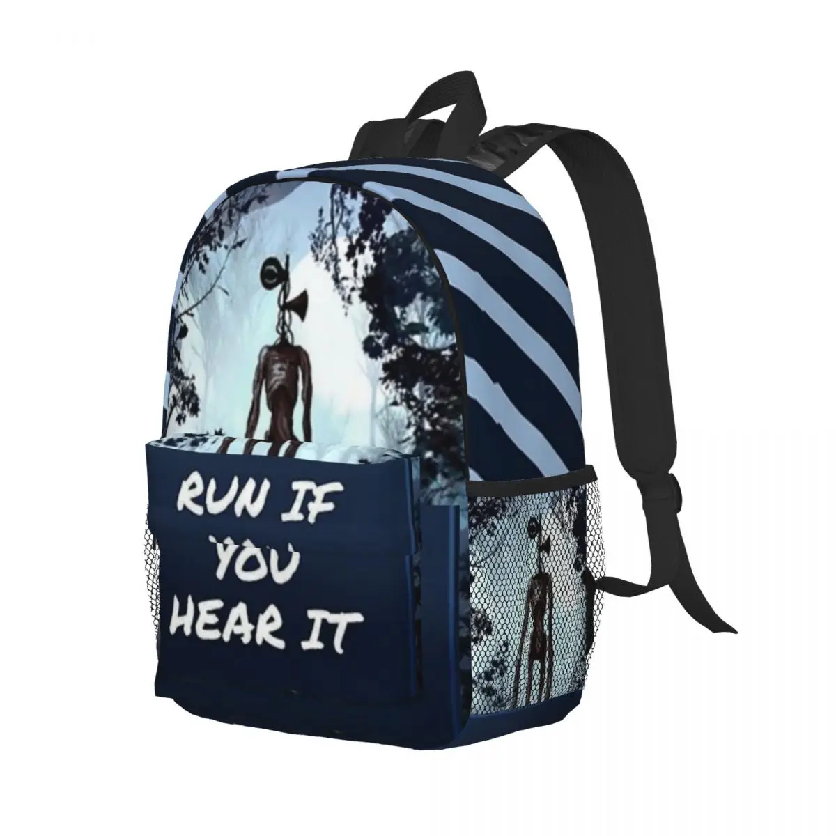 Siren Head Rucksack, bedruckt, leicht, lässig, Schultasche für Schule, Outdoor, Einkaufen, Büro, 38,1 cm