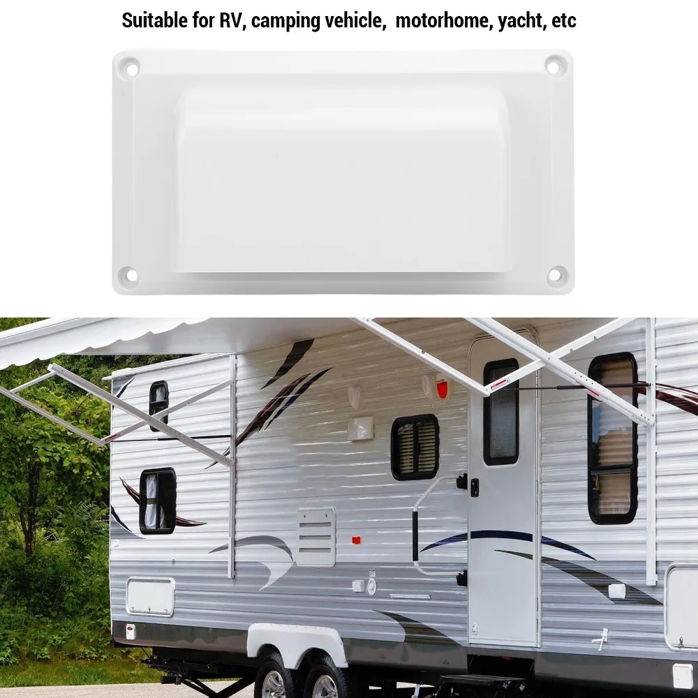 

Easy Installation UV Proof RV Vent Covers Side Mount Exhaust Vent Cover Side Vent Covers Yacht