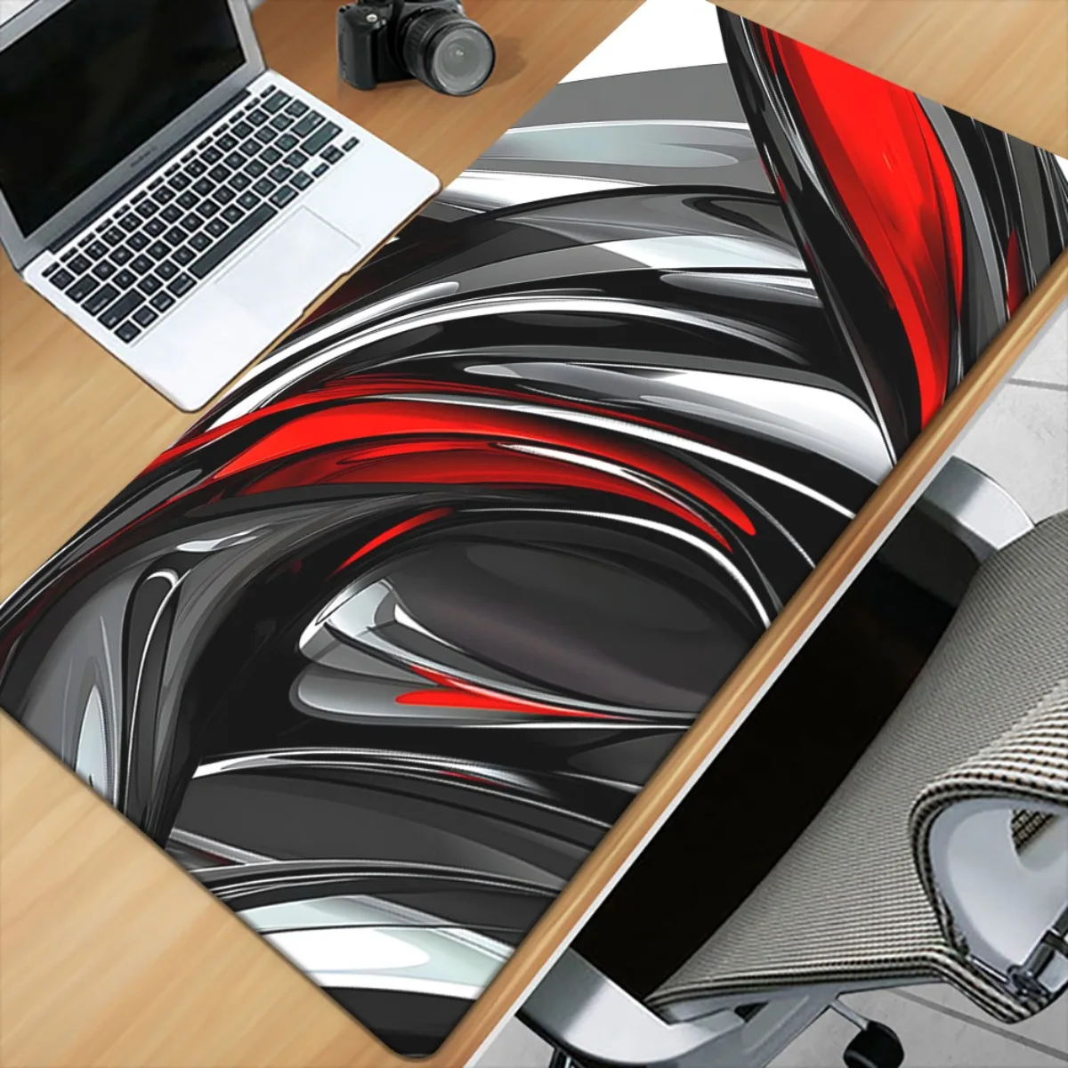 Brand Abstract Wave HD Printed Desk Pad XXL Gaming Mouse Mat Multi Functional Keyboard Office PC Gamer Mat