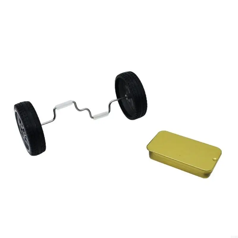 H8WB Bird Training Balancing Bike for Parrot Cage Interactive Rotary-Wheel Bird Toy