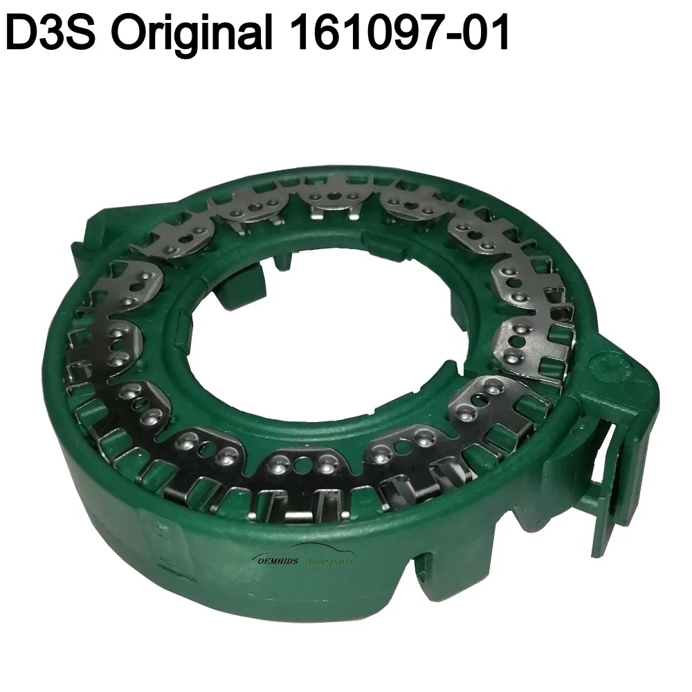 161097-01 16109701 Original D3S Xenon Headlight Bulb Retainer Snap Support Ring For A3 A6 A8 EOS Tiguan Touareg MKZ 8P0941621