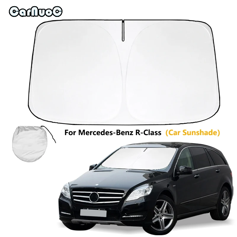 

For Mercedes-Benz R-Class 2005-2015 New Car Front Window Sunshade Cover Sun Shade Windshield Visor Windscreen Folding Auto UV