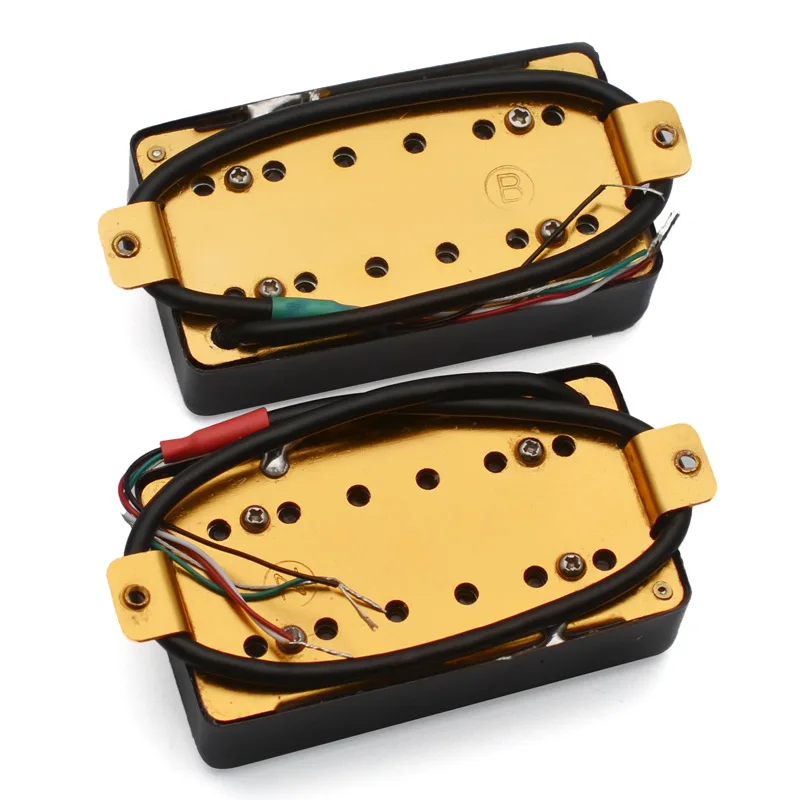 خرطوشة جيتار كهربائي Lp بإطار مزدوج، بدون إطار فضي، خرطوشة جيتار كهربائي بستة أوتار، 52 مم، طول 50 مم