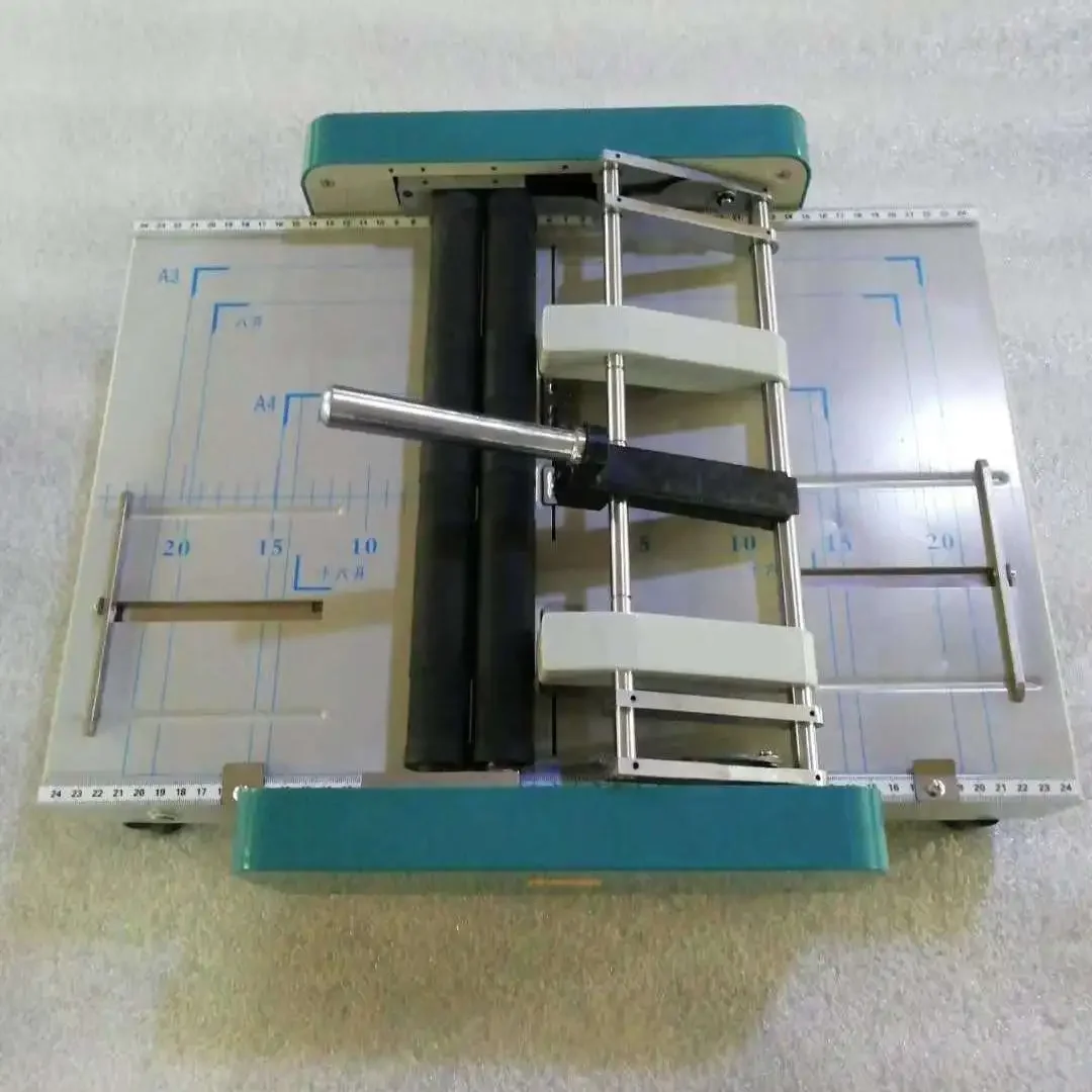 LYX1ZY-2 Electric Double Binding Head Brochure Making Machine Manual Binding Stapler Making image 5