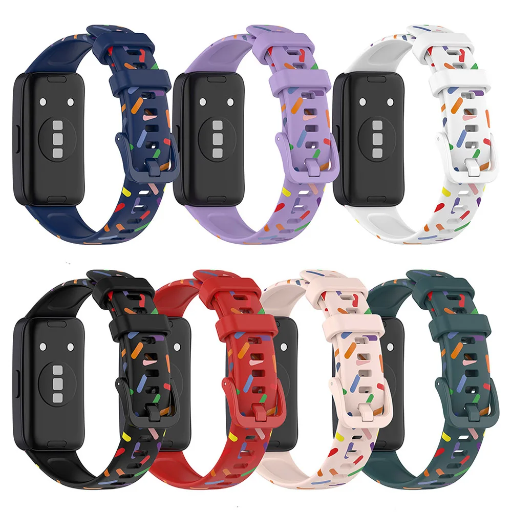 سوار سيليكون مطبوع لساعة اليد ، سوار ، إكسسوارات سوار الساعة ، سوار 8 ، 9