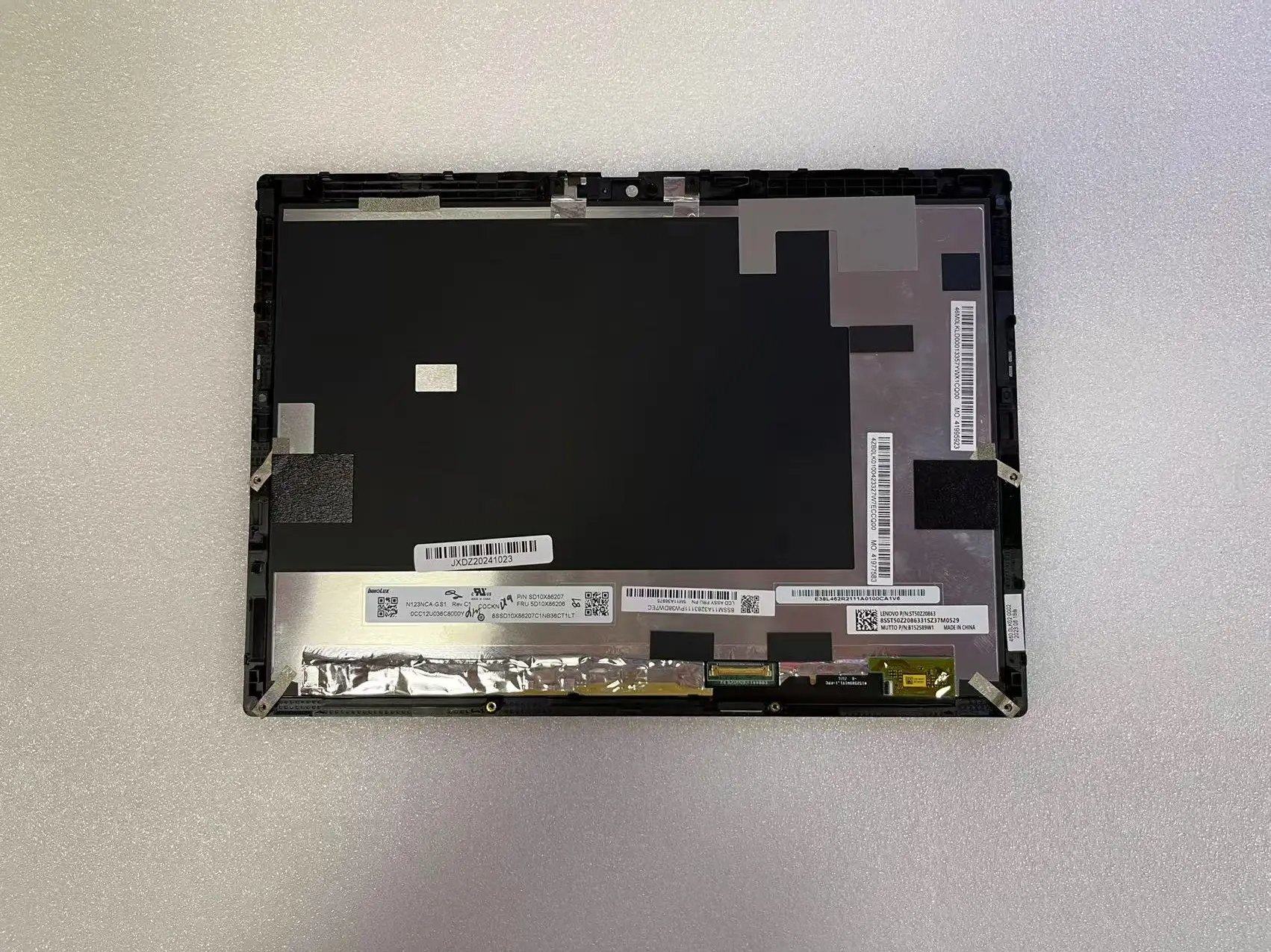 

5M11A36975 5M11A36976 5M11A36977 For Lenovo ThinkPad X12 Detachable Gen 1 ype 20UW 20UV 12.3" FHD Touchscreen Assembly
