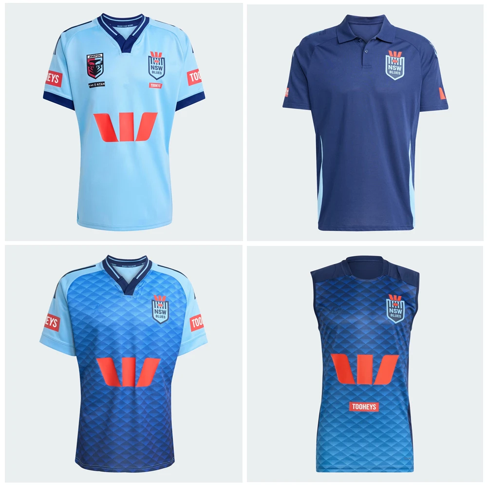 2025 2026 NSW Blues State of Origin rugby Jersey Australia NSW BLUES rugby shirt