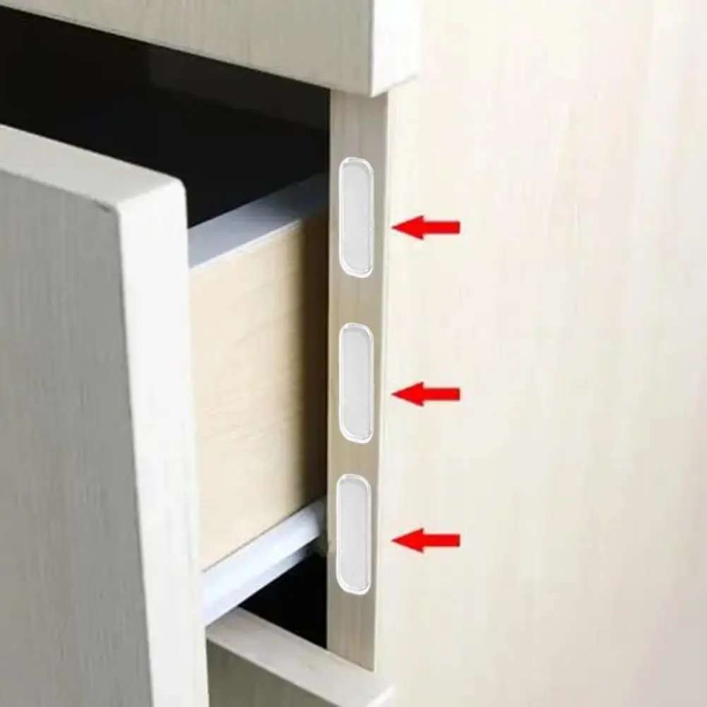 Adesivo per porta mobili paraurti per mobili antiscivolo riduzione del rumore assorbimento degli urti striscia paraurti autoadesiva per casa/famiglia