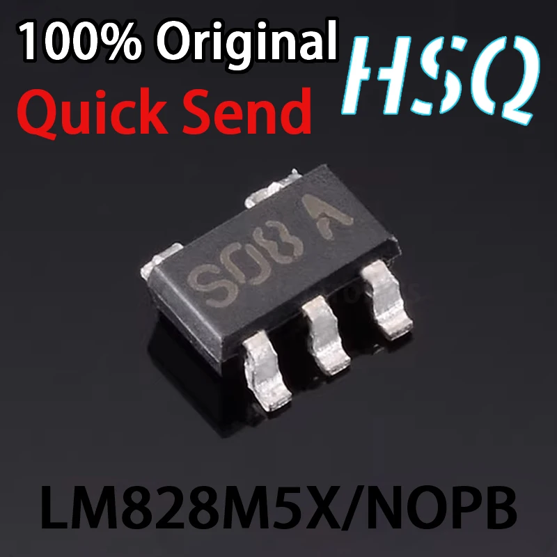 1PCS LM828M5 LM828M5X/NOPB Silk Screen S08A Voltage Converter SOT23-5 Brand New Original