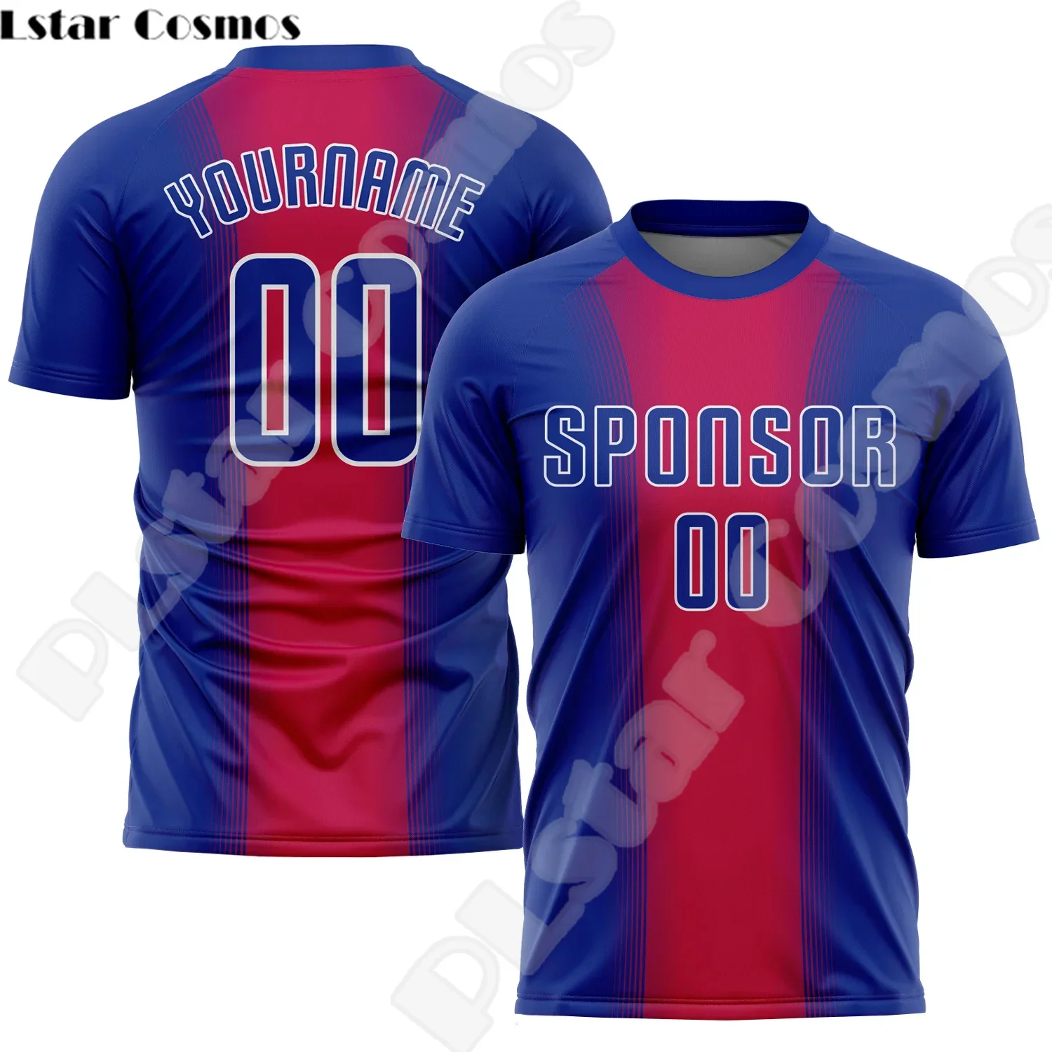 Camiseta de fútbol con nombre personalizado, ropa de calle con logotipo de jugador, camisetas informales de verano con estampado 3D, Harajuku X8,