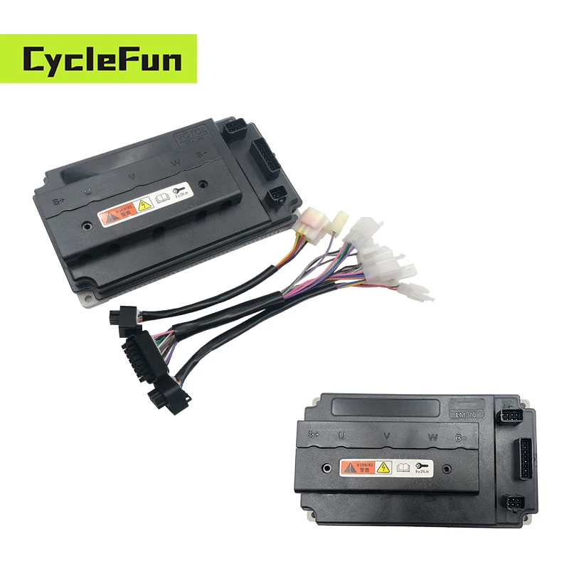 

Votol EM-70 70A Boost Brushless FOC Sine Wave Controller for QS 1.5kw 2kw Mid Drive Motor Wheel Hub Electric ATV UTV