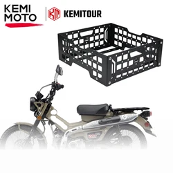 KEMIMOTO CT125 Rear Luggage Rack For Honda Trail 125 CT125 Huntercub 125 Motorcycle Support Basket Holder Bracket Accessories