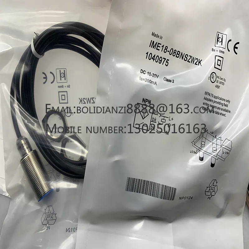

IME18-08BNSZW2K IME18-08NPSZW5S IME08-2N5POZW2K IME08-2N5NOZW2K IME18-08BPSNU2S Brand new original proximity switch sensor