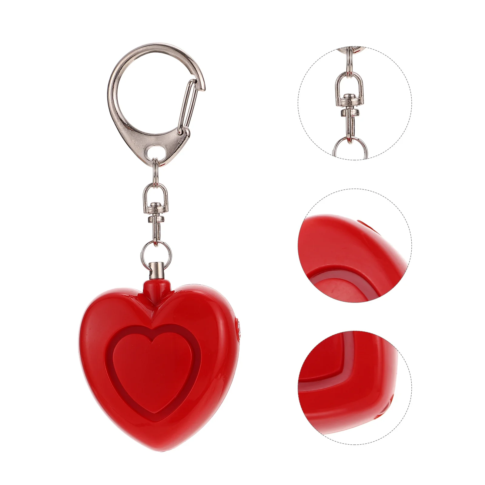 Anti-Theft Alarm Keychain For Women Personal Safety Sound Light Security Device Emergency Siren Gift