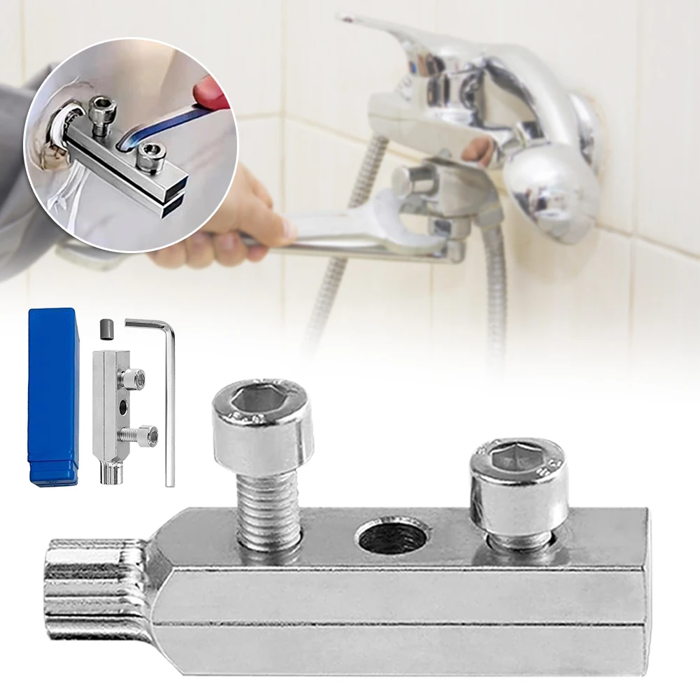 Faucet Angle Valves Broken Wire Extractor,Universal Damage Screw Extractor Remover Tool,Household Manual Plumber Tool
