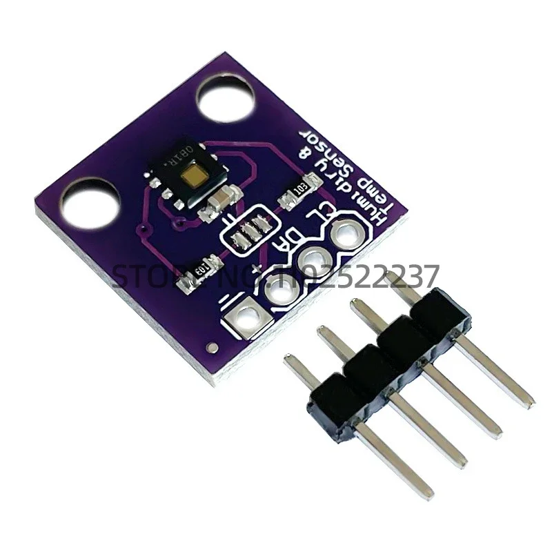 Temperature Humidity Sensor GY-213V-HTU21D HTU21D I2C Replace SHT21 SI7021 HDC1080 Module