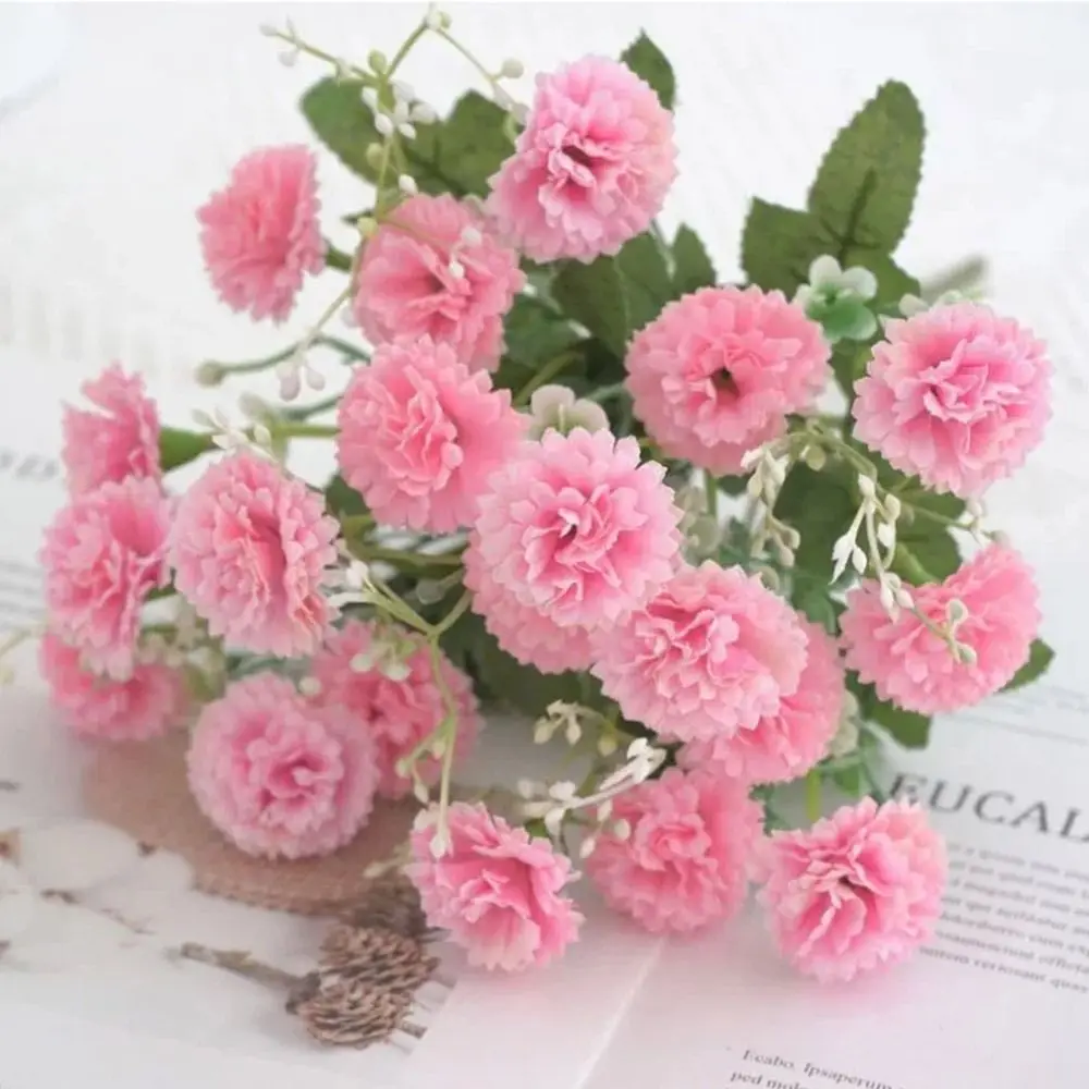 

Fashion 20-flower Miniature Lilac Silk Beauty Fake Hydrangea Flowers DIY Lilac for Wedding and Festival Decoration