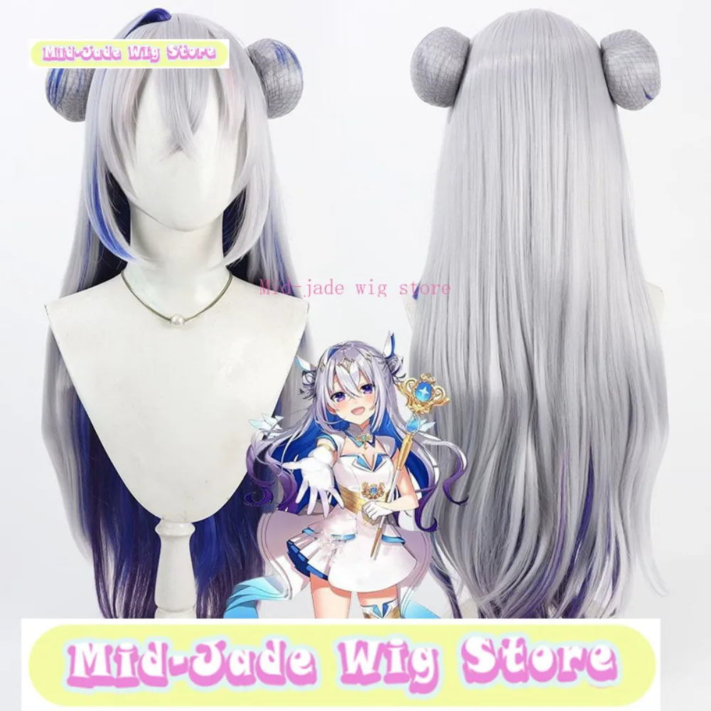 Parrucca Mid-jade Store Kanata Amane Costume da bagno Parrucca Cosplay Halloween Giochi di ruolo Simulazione Capelli sintetici Party Prop