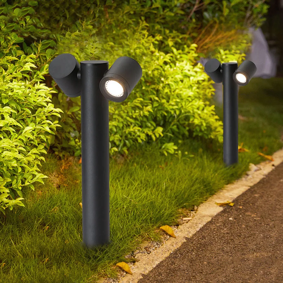 

Thrisdar GU10 Adjustable Outdoor Garden Pahway Light Outdoor Landscape Lawn LED Spotlight Road Path Pillar Post Light