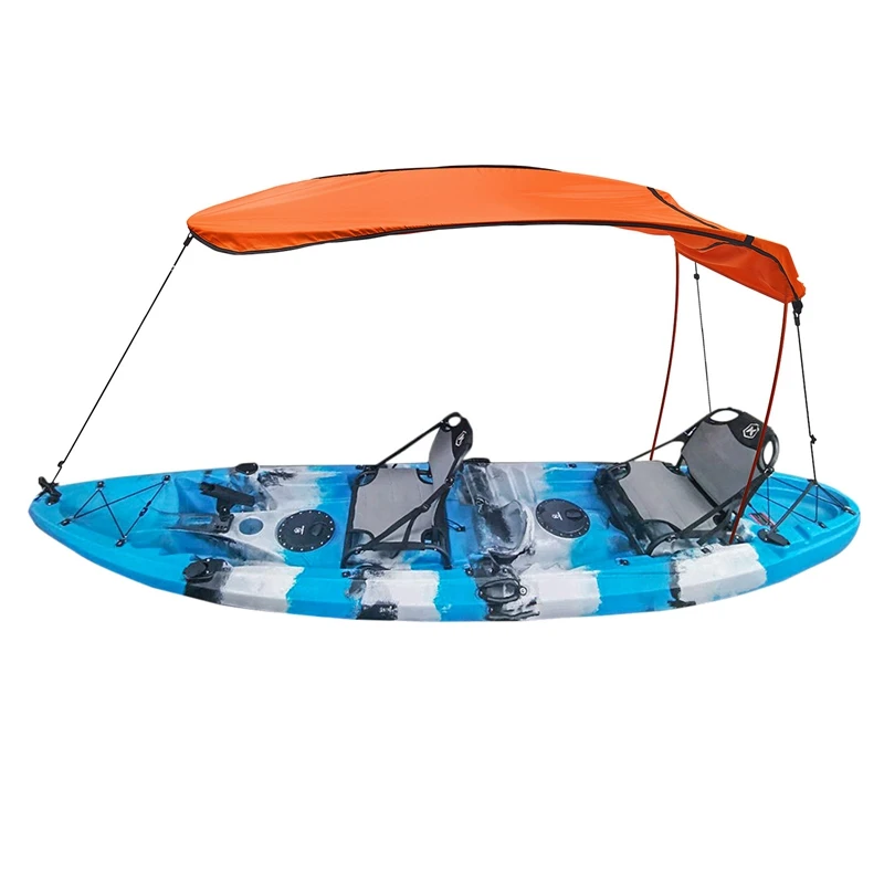 Kayak Boat Sun Shelter Sailboat Awning Top Cover Kayak Boat Canoe Sun Shade Canopy Fishing Tent Sun Rain Canopy