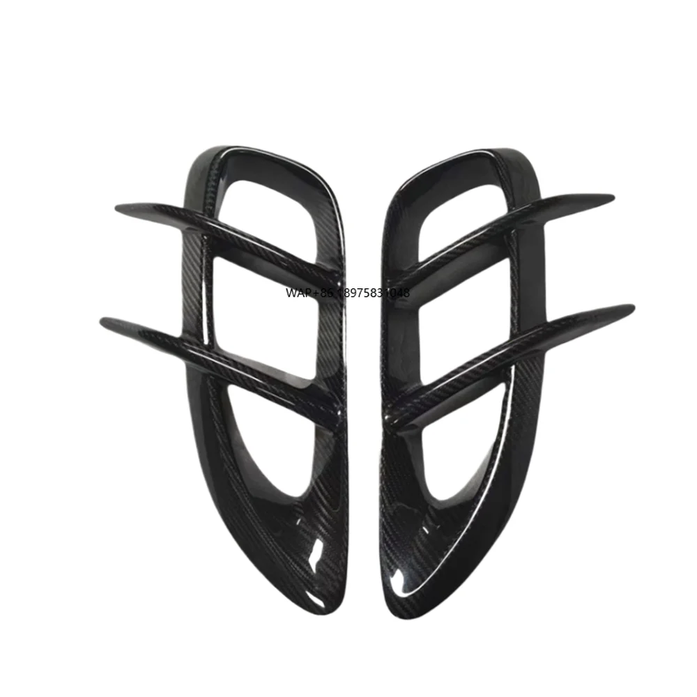 

Genuine Carbon Fiber TK Style Vent Cover Side Mudguard Decoration Body Kit for 718