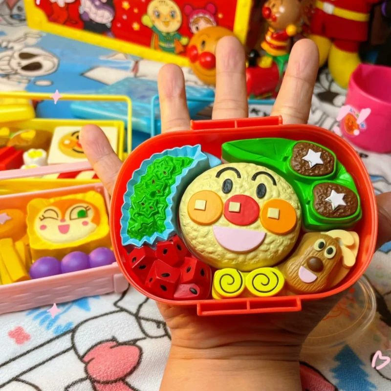 

Игровой набор-головоломка SEGA ANPANMAN DOKINCHAN: имитация еды, портативная интерактивная игрушка для коллекционеров