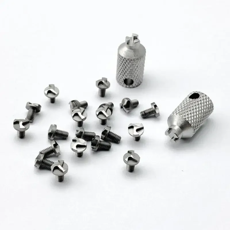 4pcs M2.5 Stainless Steel Windmill Head Screws Precision-Machined DIY Handle Modification Repair Parts