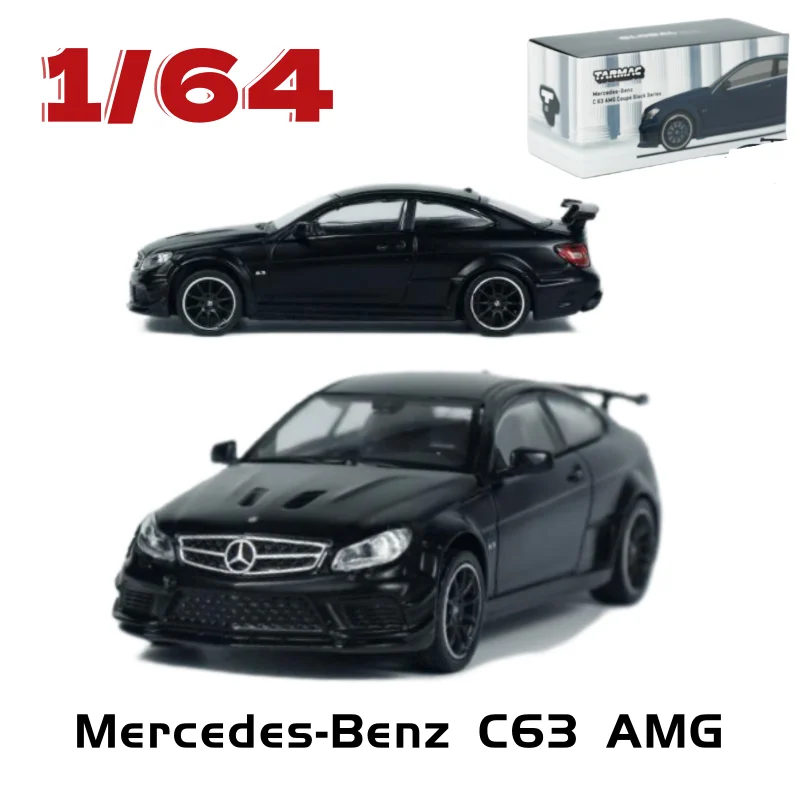 

TW Diecast 1/64 Scale Mercedes-Benz Alloy Car Model Mercedes-Benz C63 AMG Black Series Play Vehicles Toys for Boys Original Box