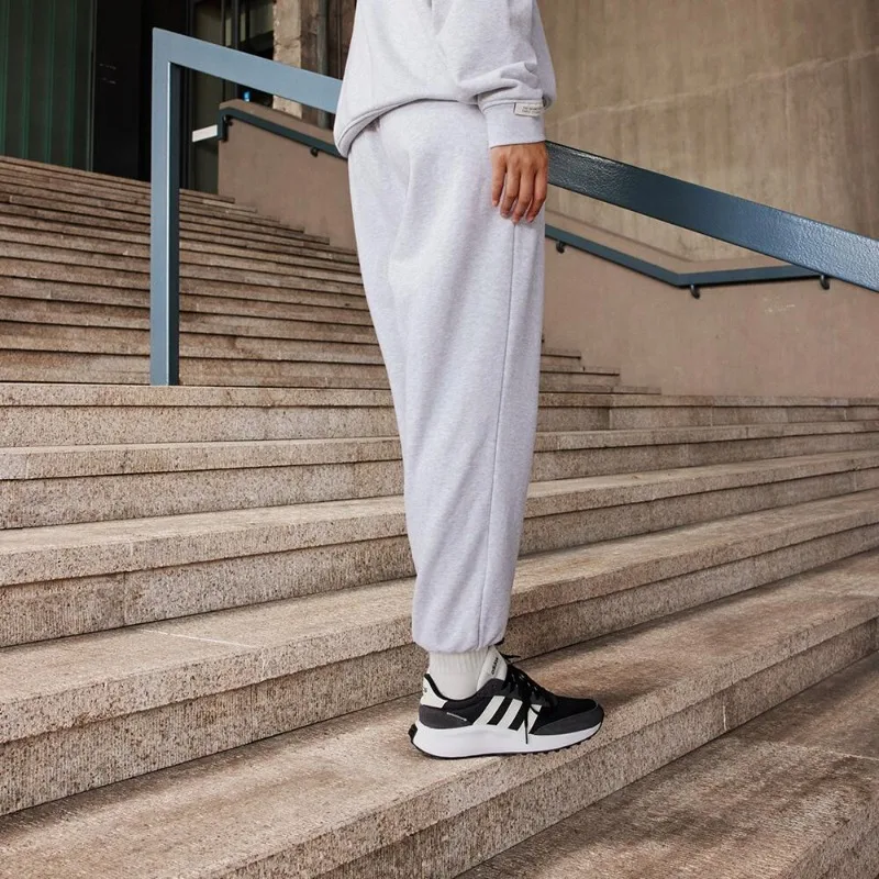 Adidas Quick Dry Woven Elastic High Waist Wide Leg Multi Cargo Pockets Walk TrousersJM9115