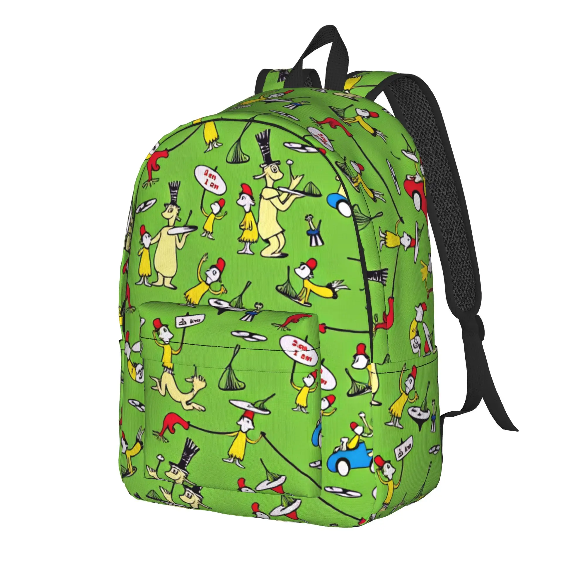 Dr Seussed Characters Read Amazing  Backpack  Outdoor Backpacks Women Custom Durable High School Bags Funny Rucksack