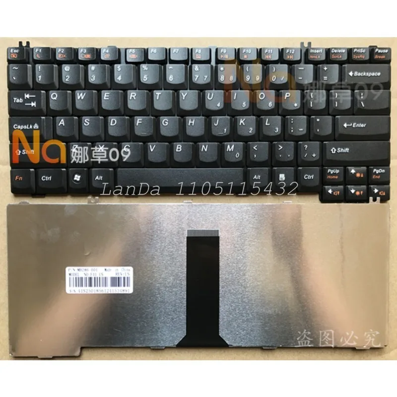English Layout Replacement Keyboard Compatible with 14001, 14002, 15003, 20005, 20008, 20003, 20004 Laptops, Durable Ergonomic K