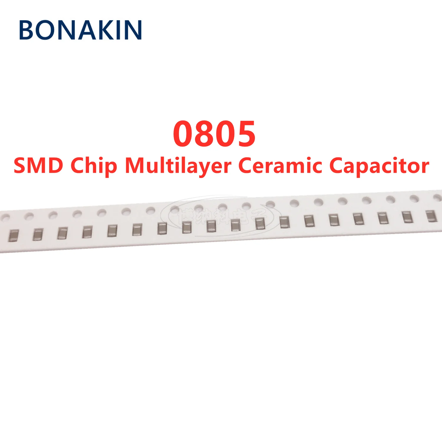 Capacitor cerâmico multicamadas, microplaqueta de SMD, 0805, 680PF, 50V, 100V, 250V, 500V, ± 10%, 681K, X7R, 50 PCes